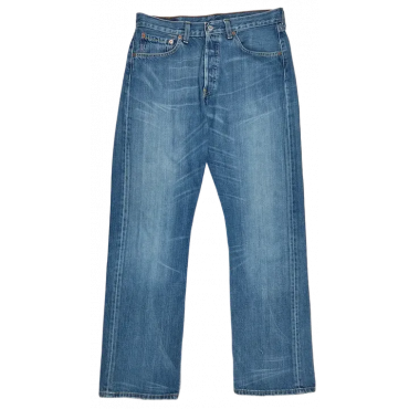 Levis 501 Herren Jeans, blau - Gr. W32/L32