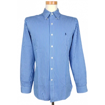 Polo by Ralph Lauren Herren Hemd, blau - Gr. 16, 40/41