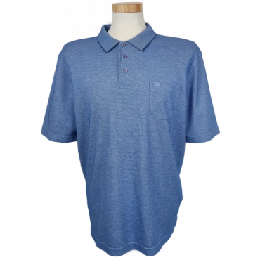 Christian Berg Herren Poloshirt Blau Gr. L
