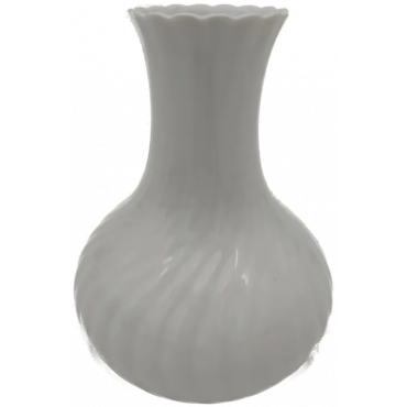 Tirschenreuth-Hutschenreuther Vase weiß Höhe: 13 cm