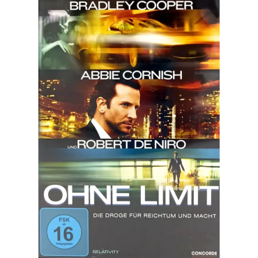 DVD "Ohne Limit - Die Droge für Reichtum und Macht"