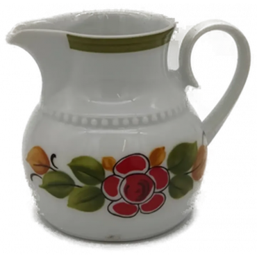 Eschenbach Milchkännchen Blumendekor Retro