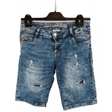 Tom Tailor Kinder Shorts Blau Gr. 158