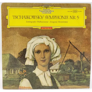 Vinyl LP - Peter Tschaikowsky, Jewgenij Mrawinskij - Symphonie Nr. 5 e-moll op. 64