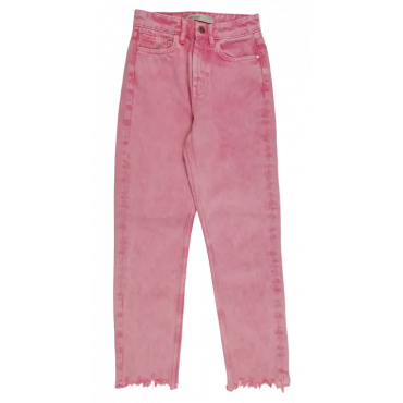 Zara Basic Damen Jeans, pink - EUR 32