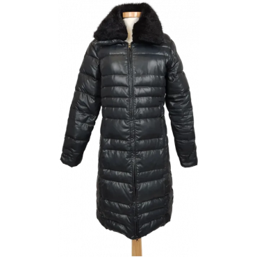 Jones Damen Steppmantel (Daunen) schwarz Gr. 36