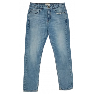 Pull & Bear Herren Jeans slim, blau - Gr. 44