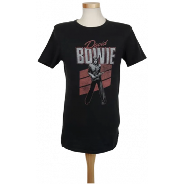 Jack & Jones Herren T-Shirt "David Bowie" schwarz Gr. L