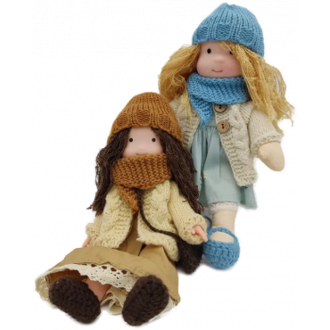 Waldorf Puppen Set (2 Stück)