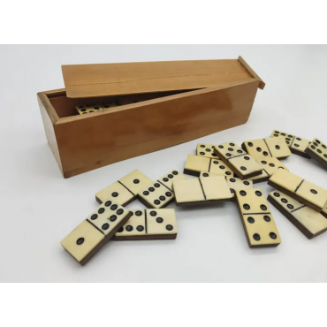 Vintage Domino - Gesellschaftsspiel - Peri