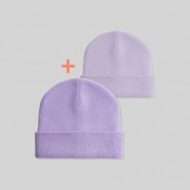 Glein Hauben Merinowolle 1+1