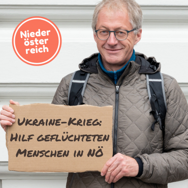 Unterstütz aus der Ukraine geflüchtete Menschen in Niederösterreich