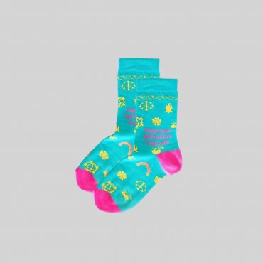"Mädchen gestalten Zukunft" Socken