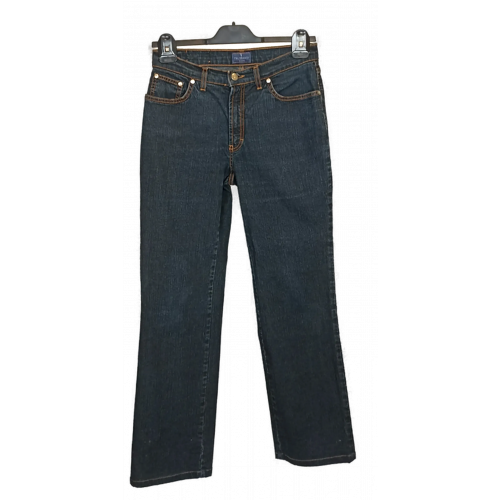 Trussardi Jeans Damen Jeans dunkelblau Gr. UK 28