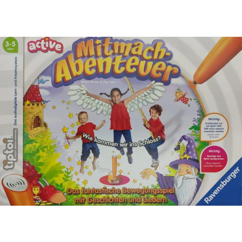 tiptoi® Active - Mitmach Abenteuer - Lernspiel - Ravensburger