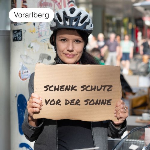 Schenk Schutz vor der Sonne