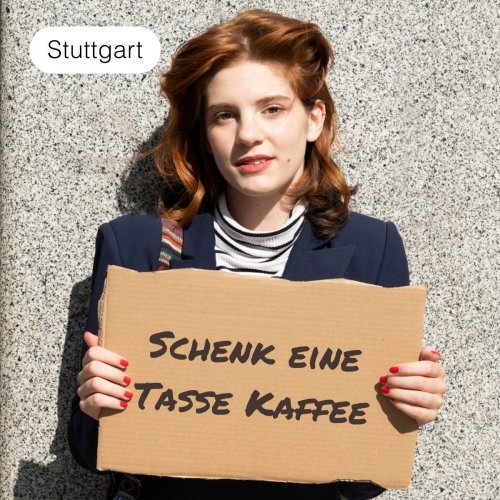 Schenk eine Tasse Kaffee zur Stärkung