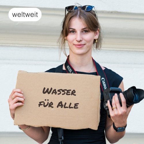 Schenk Zugang zu sauberem Trinkwasser