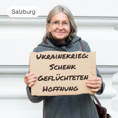 Versorge Frauen, die aus der Ukraine geflüchtet sind