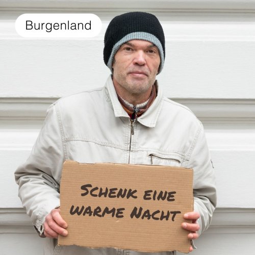Schenk eine warme Nacht für Obdachlose