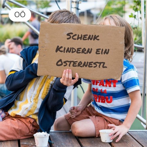 Schenk benachteiligten Kindern ein Osternest