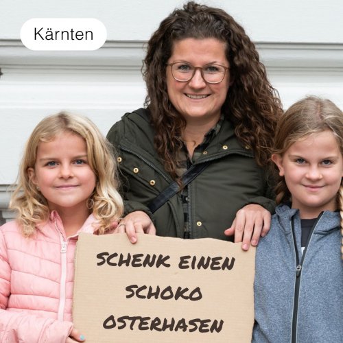 Schenk einen Schoko Osterhasen