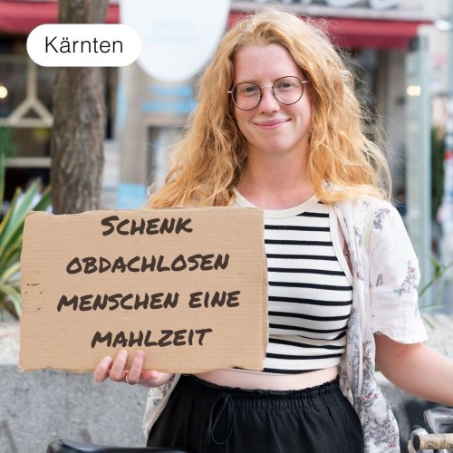 Schenk eine warme Mahlzeit 