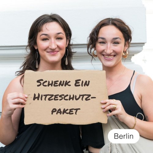 Hilf Menschen ohne Obdach durch die Sommerhitze