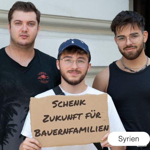 Schenk Zukunft für Bauernfamilien in Syrien