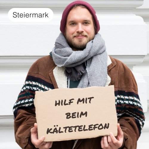 Gemeinsam gegen die Kälte: Hilf mit beim Kältetelefon Graz