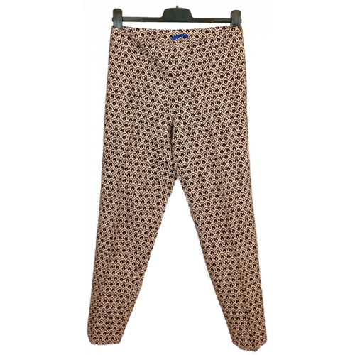 Joop! Damen Hosen braun gemustert Gr. 36