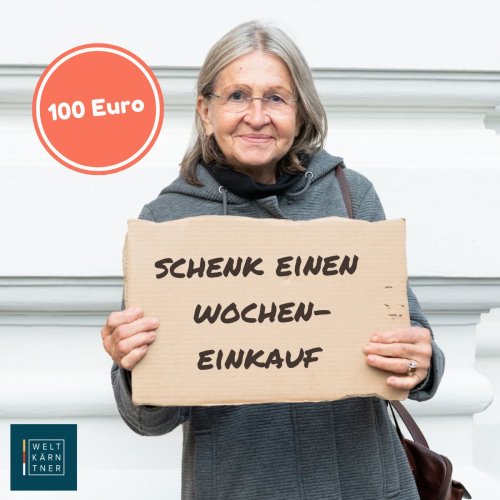 Schenk einen Wocheneinkauf: Weltkärntner für Menschen in Not