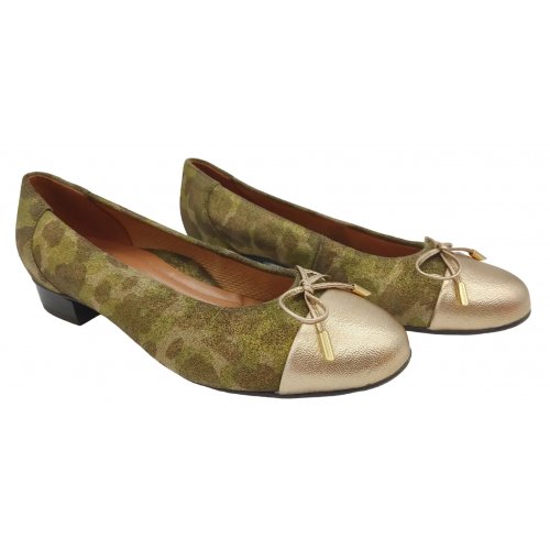 ara Damen Ballerinas, grün - EUR 37