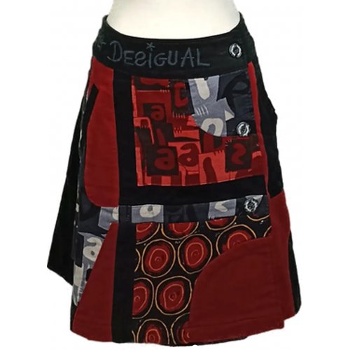 Desigual Damenrock gemustert Gr. L