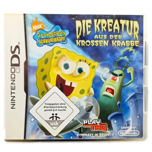 Nintendo DS "Spongebob Schwammkopf – Die Kreatur aus der Krossen Krabbe"