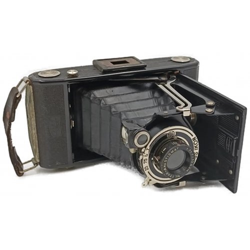 Zeiss Ikon Bob 510/2 Klappkamera mit Tasche