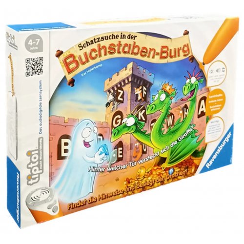 Ravensburger Lernspiel Tiptoi "Schatzsuche in der Buchstaben-Burg"