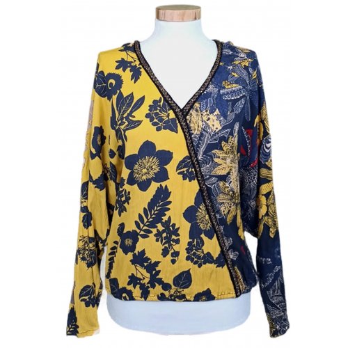 Desigual Damenbluse gemustert Gr. S