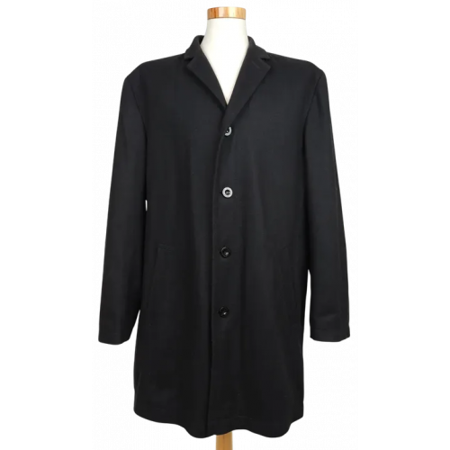 Steffi's Pick - s.Oliver Herren Mantel, schwarz - Gr. XXL 