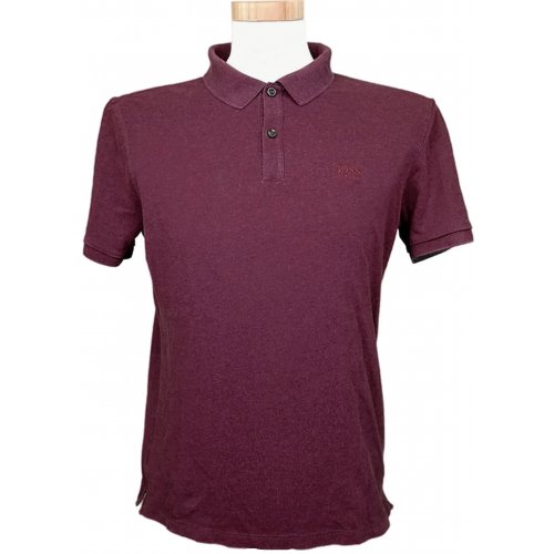 Hugo Boss Herrenpolo bordeaux Gr. M