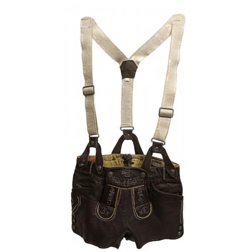Alpin de Luxe Damenlederhose aus echtem Leder Gr. XS