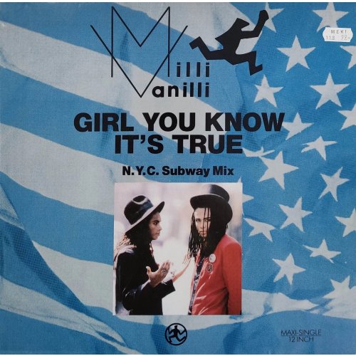 LP Vinyl Milli Vanilli "Girl You Know It's True (N.Y.C. Subway Mix)"