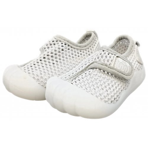 MeinBabylein Barfussschuhe  grau Gr. 17