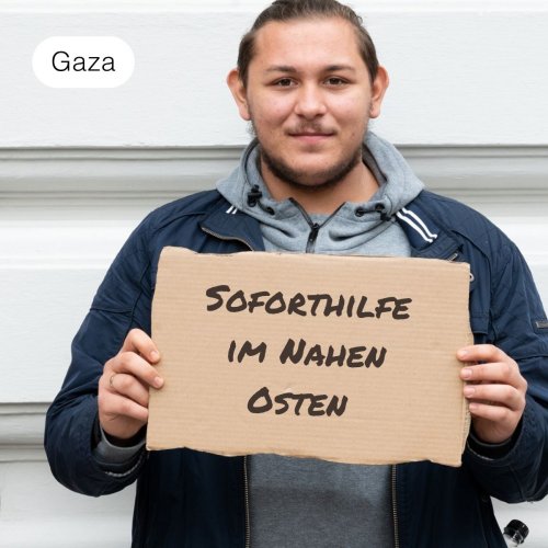 Soforthilfe im Gazastreifen