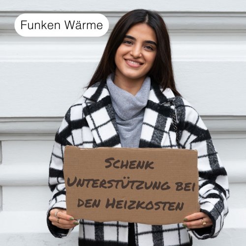 Schenk einen Funken Wärme