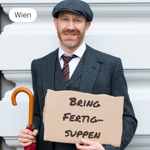 Bring Fertigsuppen für obdachlose Menschen