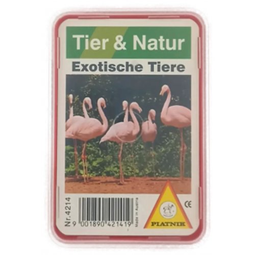 Exotische Tiere - Kartenspiel 