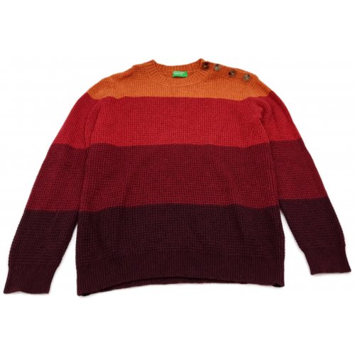 United Colors of Benetton Kinderpullover gemustert Gr. XS