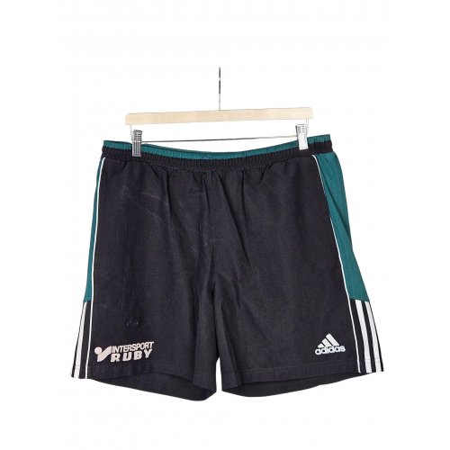 ADIDAS Herren Sportshorts, grün-schwarz, Gr. L