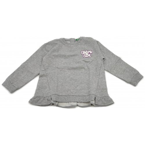 United Colors of Benetton Kinderpullover grau Gr. 104